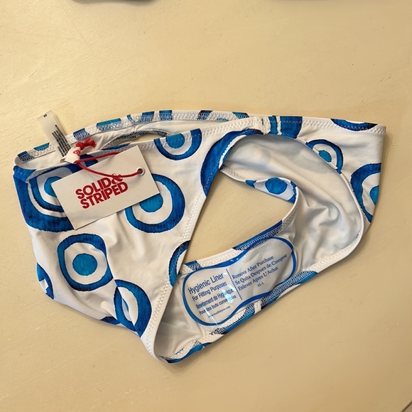 Solid & Striped The Tati Bikini Bottom - Evil Eye Print - Picture 7 of 7